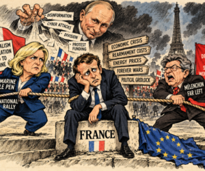 A Political Storm in France’s Enraged Streets: Affordability, War and the Fifth Republic