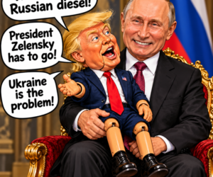 HE WHO PULLS DONALD TRUMP’S STRING